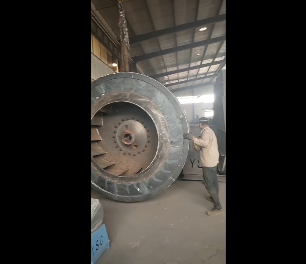 风机车间生产实景